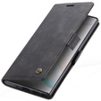Etui CASEME do Samsung Galaxy Note 10 Plus/5G, Leather Wallet Case, czarne