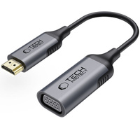 Tech-Protect Adapter HDMI/VGA Full HD 60Hz, Szary