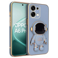 Etui do Oppo A6 Pro 5G, Astronaut, niebieskie