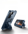 Etui pancerne do Samsung Galaxy S22, Dexnor Full Body, granatowe