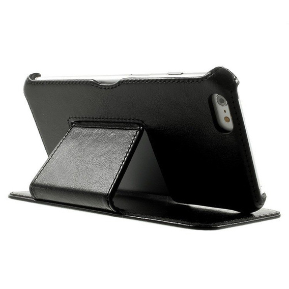 Czarne Etui z klapką do iPhone 6 Plus / 6S Plus