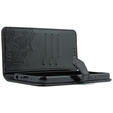 Etui z klapką do Oppo A79 5G, Mandala, czarne
