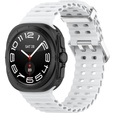 Pasek Silikonowy do Samsung Galaxy Watch Ultra 47mm (2025 / 2024), Biały