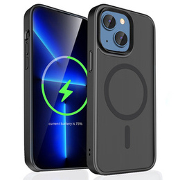 Etui Mocolo do iPhone 14, MagSafe, czarne