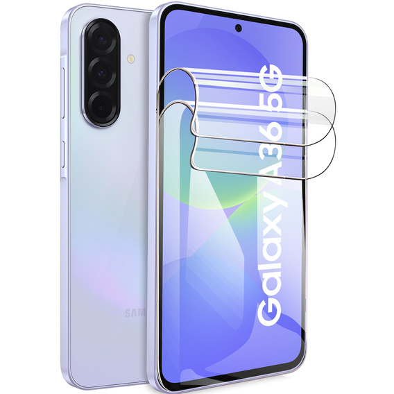 2x Folia Hydrożelowa do Samsung Galaxy A36 5G, ERBORD Hydrogel Foil