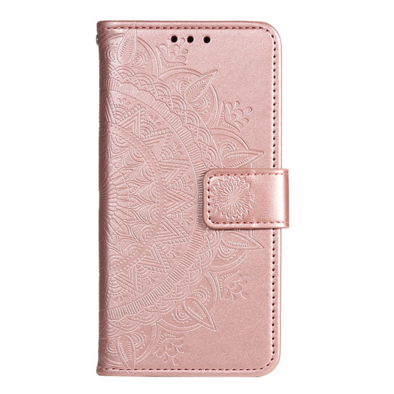 Etui z klapką do Realme 12 Pro 5G / 12 Pro+ 5G, Mandala, różowe