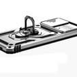 Etui pancerne do Xiaomi Poco M4 Pro 4G, CamShield Slide, srebrne