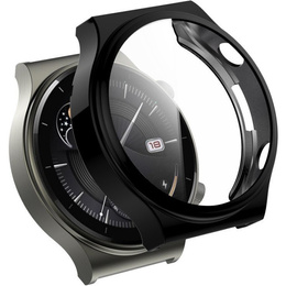 2w1 Etui z osłoną na ekran do Huawei Watch GT 2 Pro, Czarne