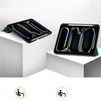 Etui do iPad Pro 11" 2024 (5 gen.), Smartcase, sakura