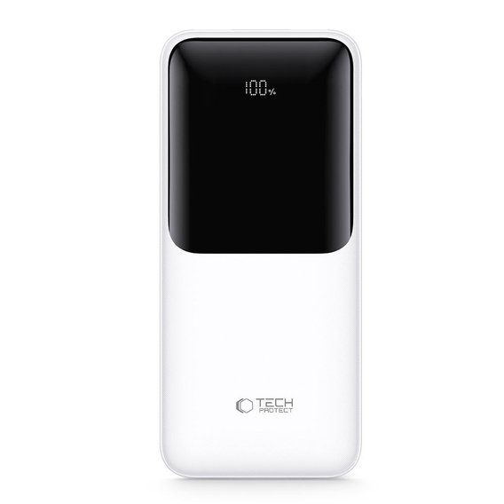 Tech-Protect PB01 Power Bank 10000mAh, biały