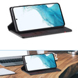 Etui z klapką do Samsung Galaxy A34 5G, Carbon LC.IMEEKE, czarne