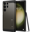 OUTLET Etui Spigen do Samsung Galaxy S23 Ultra, Tough Armor, Szare