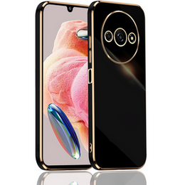 Etui do Xiaomi Redmi A3, Glamour CamShield, czarne