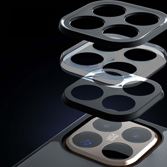 Etui do Xiaomi 15T, Fusion Hybrid, matowe czarne