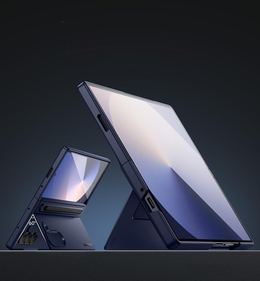 OUTLET Etui do Samsung Galaxy Z Fold 6, Suritch Full Body, granatowe