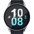 2w1 Etui + Szkło Hartowane do Samsung Galaxy Watch 5 40mm, Srebrne