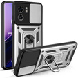 Etui pancerne do Xiaomi Redmi 12, CamShield Slide, srebrne