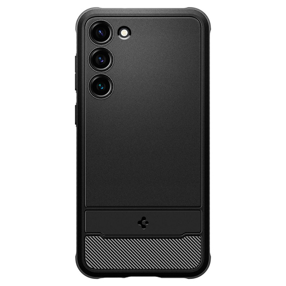 OUTLET Etui Spigen do Samsung Galaxy S23, Rugged Armor, czarne