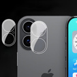 Szkło na obiektywy do iPhone 16 / 16 Plus, przezroczyste