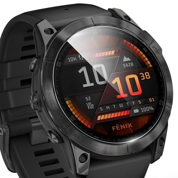 2x Szkło Hartowane ERBORD do Garmin Fenix 8 47mm, Szybka