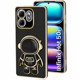 Etui do Infinix Hot 50i 4G, Astronaut, czarne