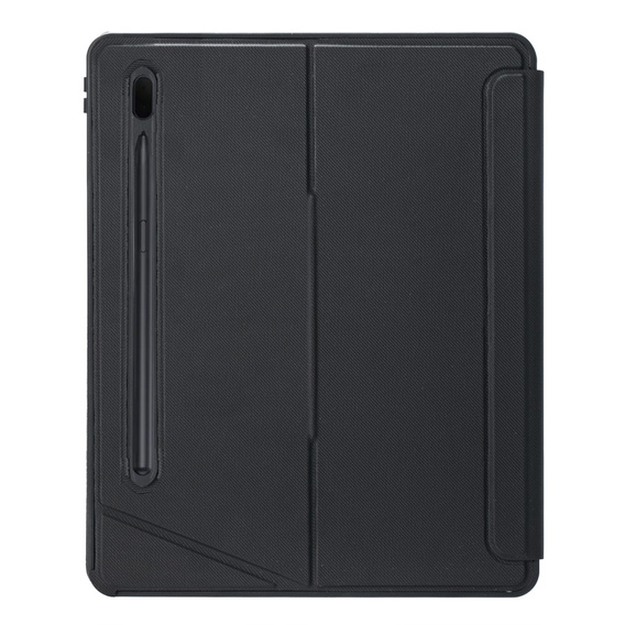 Etui z podświetlaną klawiaturą bluetooth do Samsung Galaxy S9+ / S9 FE+ / S10+ Plus, czarne