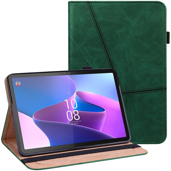 Etui do Lenovo Tab P11 Gen 2 TB350FU TB350XU 11.5", Classic, z miejscem na rysik, zielone