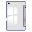 Etui do Samsung Galaxy Tab S11, Smartcase Hybrid, z miejscem na rysik, Marble fioletowe