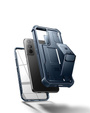 Etui pancerne do Samsung Galaxy S22, Dexnor Full Body, granatowe