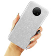 Etui Glitter Case do Xiaomi Redmi Note 9T 5G, Silver