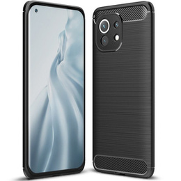 Etui do Xiaomi Mi 11, Karbon, czarne