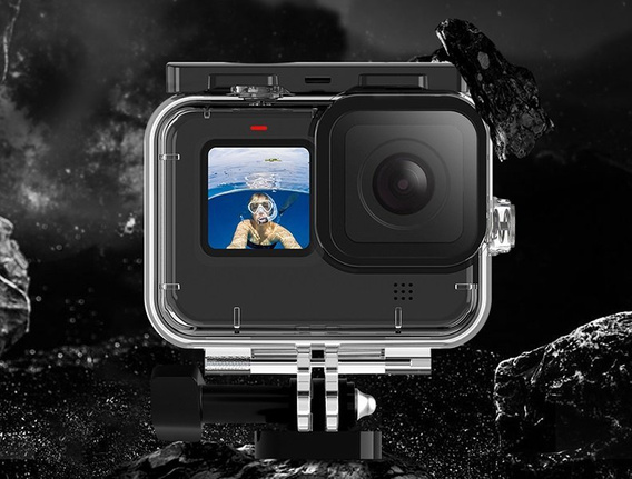 Etui do GoPro Hero 9, Waterproofcase, Clear