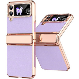 Etui do Samsung Galaxy Z Flip 4 5G, ElectroLeather, fioletowe