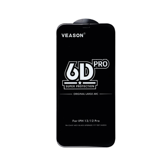 Szkło Hartowane 6D Pro do Samsung Galaxy S25 Ultra, czarne