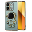 Etui do Xiaomi Redmi Note 13 5G, Astronaut, zielone + Szkło Hartowane 9H