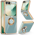 Etui do Samsung Galaxy Z Flip7 FE / Z Flip6, Electro Ring, miętowe