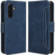 Etui z klapką do Samsung Galaxy A17 5G, Card Slot, granatowe