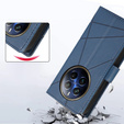 Etui z klapką do Realme 12 Pro 5G / 12 Pro+ 5G, Leather Line Wallet, niebieskie