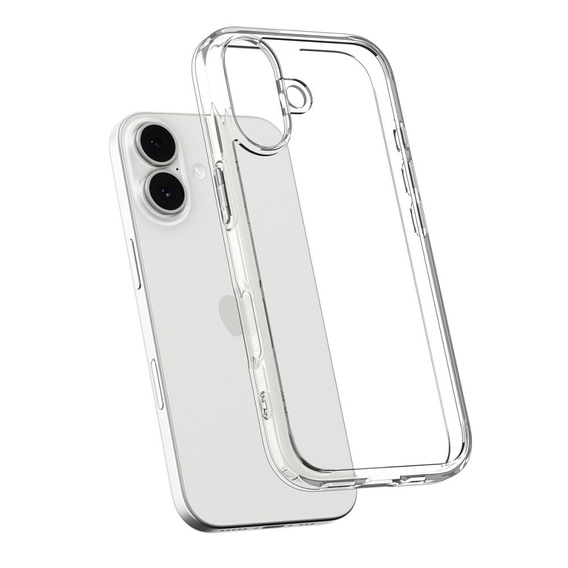 Etui Spigen do iPhone 17, Ultra Hybrid, Crystal Clear