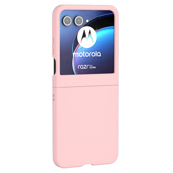 Etui do Motorola Razr 50 5G / Razr 60 5G, PC Case, różowe