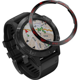 Nakładka Bezel Ring do Garmin Fenix 6 / 6 Pro, Czarny