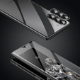 Etui do Samsung Galaxy S23 Plus, Magnetic Dual Glass, czarne