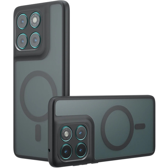 Etui do Motorola Edge 60 / 60 Fusion, do MagSafe, ERBORD Matt Case, czarny