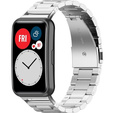 Bransoleta pasek Stainless do Huawei Watch Fit - Srebrny