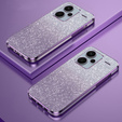 Etui do Xiaomi Redmi Note 13 Pro+, Glitter Astronaut, fioletowe