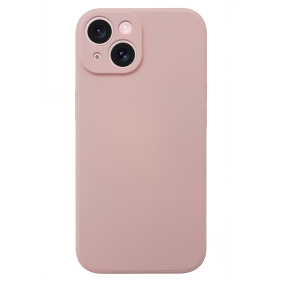 Etui do iPhone 15, Silicone Lite, pomarańczowe