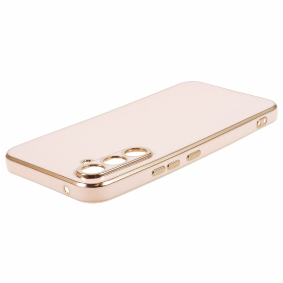 Etui do Samsung Galaxy A05s, Glamour CamShield, różowe