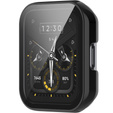 2w1 Etui z wbudowanym szkłem hartowanym do Realme Watch 2 Pro, Czarny