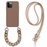 Etui INS Crossbody do iPhone 13 Pro, Brązowe