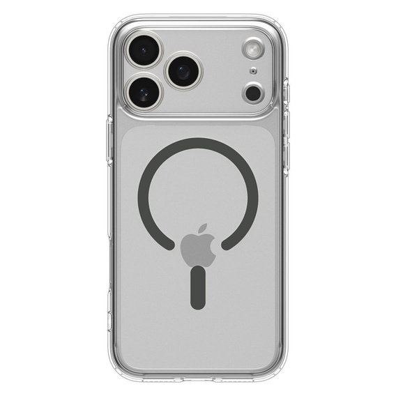 Etui Spigen do iPhone 17 Pro, Ultra Hybrid MagSafe, Clear / Graphite